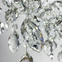 Изображение Вишукана срібна люстра DIAMINA з кришталевим камінням Ø 100 см ИМ Light-Deco 