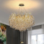 Изображение Підвісна люстра з кришталевими камінчиками Bouquet Light House LNF-1068_1623 ИМ Light-Deco 6 