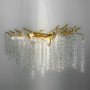 Зображення Люстра підвісна кришталева Light House LNF-17434/10P L 100см золото (цоколь G9) ИМ Light-Deco 1 