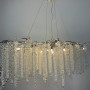 Изображение Вишукана видовжена люстра із кришталевими підвісами ИМ Light-Deco 1 