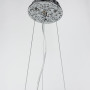Зображення Вишукана срібна люстра DIAMINA з кришталевим камінням Ø 80 см ИМ Light-Deco 