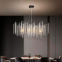 Изображение Вишукана видовжена люстра із кришталевими підвісами ИМ Light-Deco 6 