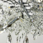 Зображення Видовжена срібна люстра DIAMINA з кришталевим камінням ИМ Light-Deco 4 