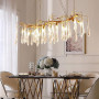 Изображение Видовжена люстра Empire Aqua в золотистому корпусі Light House LNF-1067_1622 ИМ Light-Deco 8 