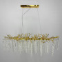 Зображення Люстра підвісна кришталева Light House LNF-17434/16P L 150см золото (цоколь G9) ИМ Light-Deco 1 