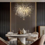 Изображение Люстра в стилі Серпента в хромованому корпусі Ø 100 см ИМ Light-Deco 