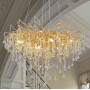 Изображение Люстра в стилі Серпента в золотистому корпусі ИМ Light-Deco 5 