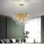Изображение Люстра в стилі Серпента в золотистому корпусі ИМ Light-Deco 4 