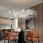 Зображення Видовжена люстра із кришталевими крапельками 120х60 см ИМ Light-Deco 2 