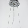 Зображення Вишукана срібна люстра DIAMINA з кришталевим камінням ИМ Light-Deco 