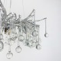 Зображення Люстра в корпусі хром зі скляними підвісами Ø80 см ИМ Light-Deco 1 