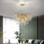 Зображення Люстра в корпусі золото зі скляними підвісами Ø 80 см ИМ Light-Deco 4 
