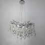Зображення Вишукана срібна люстра DIAMINA з кришталевим камінням ИМ Light-Deco 2 