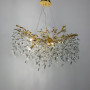 Изображение Вишукана золота люстра DIAMINA з кришталевим камінням Ø 60 см ИМ Light-Deco 2 