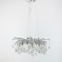 Зображення Люстра в корпусі хром зі скляними підвісами ИМ Light-Deco 3 
