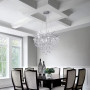 Зображення Люстра в корпусі хром зі скляними підвісами Ø60 см ИМ Light-Deco 3 