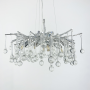 Зображення Люстра в корпусі хром зі скляними підвісами ИМ Light-Deco 1 