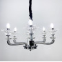 Зображення Класична підвісна люстра із екошкірою на корпусі ИМ Light-Deco 1 