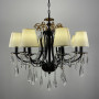 Зображення Кришталева люстра з абажурами ИМ Light-Deco 2 