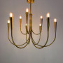 Изображение Вишукана золота люстра ODENSA на 9 ламп ИМ Light-Deco 6 