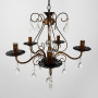 Изображение Вишукана люстра-підсвічник на 5 ламп у корпусі Ø 50 см ИМ Light-Deco 4 