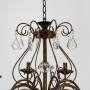 Изображение Вишукана люстра-підсвічник на 8 ламп у корпусі Ø 70 см ИМ Light-Deco 2 