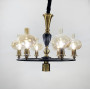 Зображення Класична підвісна люстра з янтарними плафонами ИМ Light-Deco 4 
