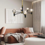 Зображення Елегантна люстра на 6 ламп з скляними плафонами ИМ Light-Deco 3 