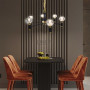Зображення Елегантна люстра на 6 ламп з скляними плафонами ИМ Light-Deco 5 