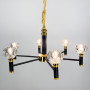 Зображення Елегантна люстра на 6 ламп з скляними плафонами ИМ Light-Deco 1 