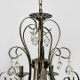 Изображение Бронзова люстра-підсвічник на 6 ламп у корпусі Ø 60 см ИМ Light-Deco 1 