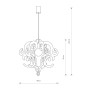 Изображение Люстра Nowodvorski 5211 Katerina E27 1x60W IP20 Bl ИМ Light-Deco 1 