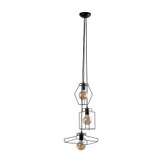Купить Люстра Nowodvorski 9666 Fiord E27 3x60W IP20 Bl