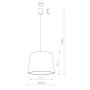 Зображення Купить Подвесной светильник Nowodvorski 8441 Cone E27 1x60W IP20 Wh ИМ Light-Deco 1 