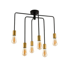 Люстра Nowodvorski 9296 Axis E27 6x60W IP20 Bl колір чорний