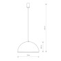 Зображення Люстра Nowodvorski 4893 Hemisphere E27 1x60W IP20 Wh ИМ Light-Deco 1 