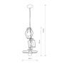 Зображення Купить Люстра Nowodvorski 9666 Fiord E27 3x60W IP20 Bl ИМ Light-Deco 1 