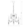 Зображення Купить Люстра Nowodvorski 2764 Twist E14 3x60W IP20 Brown ИМ Light-Deco 1 