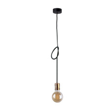 Купить Люстра Nowodvorski 9747 Cable blac/copper E27 1x60W IP20 Bl