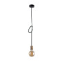 Зображення Купить Люстра Nowodvorski 9747 Cable blac/copper E27 1x60W IP20 Bl ИМ Light-Deco 