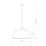 Зображення Підвісний світильник Nowodvorski 6778 Hemisphere E27 1x60W IP20 Bl чорний ИМ Light-Deco 1 