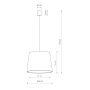 Зображення Купить Подвесной светильник Nowodvorski 8443 Cone E27 1x60W IP20 Bl ИМ Light-Deco 1 