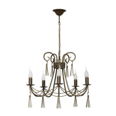 Купить Люстра Nowodvorski 2766 Twist E14 5x60W IP20 Brown