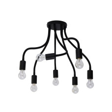 Люстра павук Nowodvorski 9273 Flex E27 7x60W IP20 Bl колір чорний