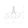 Зображення Люстра з абажурами Nowodvorski 9277 Flex Shade E27 5x60W IP20 Wh ИМ Light-Deco 1 