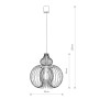 Зображення Купить Подвесной светильник Nowodvorski 5298 Meknes E27 1x60W IP20 Bl ИМ Light-Deco 1 
