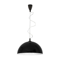Люстра підвісна Nowodvorski 4843 Hemisphere E27 1x60W IP20 Bl чорна