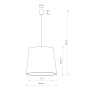 Зображення Купить Подвесной светильник Nowodvorski 8438 Cone E27 1x60W IP20 Wh ИМ Light-Deco 1 