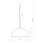 Изображение Люстра Nowodvorski 4844 Hemisphere E27 1x60W IP20 Bl ИМ Light-Deco 1 