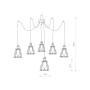 Зображення Купить Люстра Nowodvorski 9631 Workshop E27 6x60W IP20 Bl ИМ Light-Deco 1 